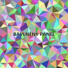 BAVLNĚNÁ LÁTKA - blok 35 X 35 cm 24v 187dbm62