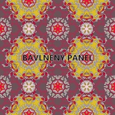 BAVLNĚNÁ LÁTKA - blok 35 X 35 cm 24v 205oma19