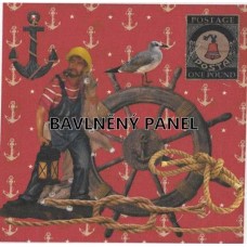 BAVLNĚNÝ PANEL - 18,5 x 19 cm 2LP146