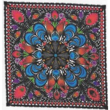 BAVLNĚNÁ LÁTKA - panel 14 x 14 cm  MMK47