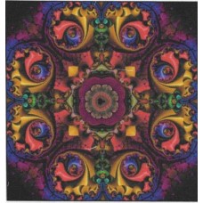 BAVLNĚNÁ LÁTKA - panel 14 x 14 cm  MMK66