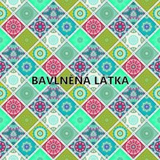 BAVLNĚNÁ LÁTKA - blok 35 X 35 cm 24v   354olb4