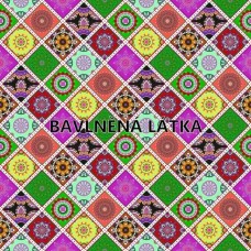 BAVLNĚNÁ LÁTKA - blok 35 X 35 cm 24v   356olb2