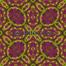 BAVLNĚNÁ LÁTKA - blok 35 X 35 cm 24v   374dbm317