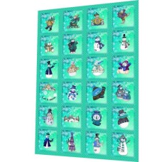 ADVENT.KALENDÁŘ-PANEL 60 X 80 cm NA OBJEDNÁVKU  a646zel