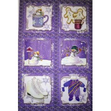 BAVLNĚNÝ PANEL - SADA 27 x 40 cm  NM143