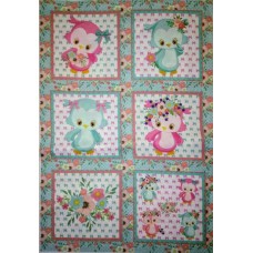 BAVLNĚNÝ PANEL - SADA 27 x 39 cm  4DG115