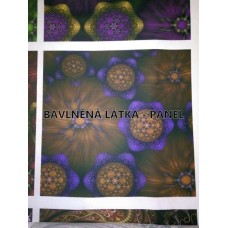 BAVLNĚNÁ LÁTKA - blok 35 X 35 cm   MAN 629