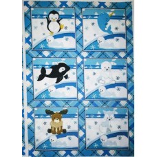 BAVLNĚNÝ PANEL - SADA 27,5 x 39,5 cm  6DG1