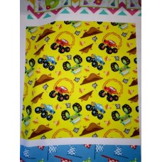 BAVLNĚNÝ PANEL 35 X 35 cm KOLEKCE MONSTERTRUCK -  5BL73