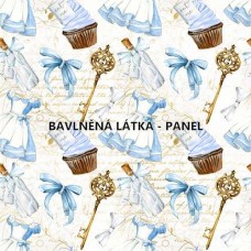 BAVLNĚNÝ PANEL-16 x 16 cm KOLEKCE WONDERLAND FCM54
