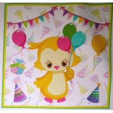 BAVLNĚNÝ PANEL 15 X 15 cm KOLEKCE OSLAVA -  ZP679
