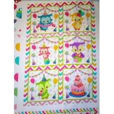 BAVLNĚNÝ PANEL SADA 24 X 36 cm KOLEKCE OSLAVA -  6DG38