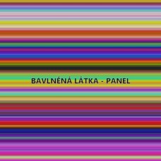 BAVLNĚNÁ LÁTKA - panel 47 X 47 cm   MAN 754dbm127
