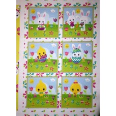 Bavlněný panel 24 x 36 cm - KOLEKCE VELIKONOCE4  VEB55