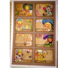Bavlněný panel - sada 40 x 60 cm  VES93