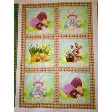 Bavlněný panel - sada 27 x 40 cm  VES124