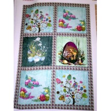 Bavlněný panel - sada 34 x 50 cm  VES136