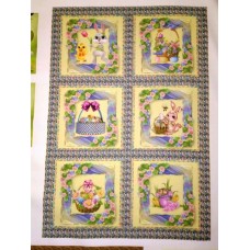 Bavlněný panel - sada 34 x 50 cm  VES138