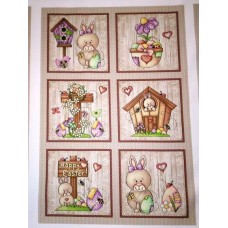 BAVLNĚNÝ PANEL - SADA 36 x 53 cm  MDV63