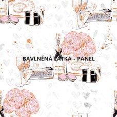 BAVLNĚNÝ PANEL-16 x 16 cm KOLEKCE V PAŘÍŽI FCM135