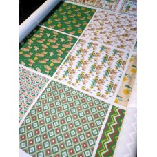 BAVLNĚNÝ PANEL SADA 24 X 36 cm KOLEKCE LAMA -  6DG36a