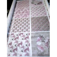 BAVLNĚNÝ PANEL - 35 x 35 cm KOLEKCE CHANEL - 442fc