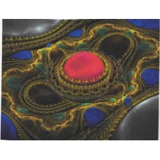 BAVLNĚNÁ LÁTKA - panel 15 x 19 cm  MMK402