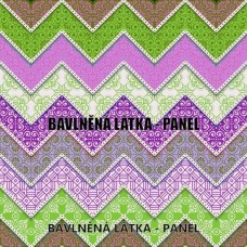 BAVLNĚNÁ LÁTKA - panel 47 X 47 cm   MAN 790