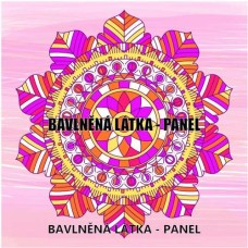 BAVLNĚNÁ LÁTKA - panel 47 X 47 cm   MAN 814