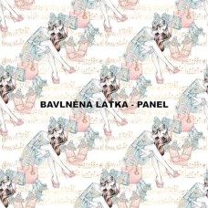 BAVLNĚNÝ PANEL - 35 x 35 cm KOLEKCE NÁKUPY 5fc31
