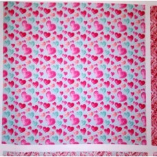 BAVLNĚNÝ PANEL - 35 x 35 cm KOLEKCE ROMANTICKÉ RŮŽE 505FC