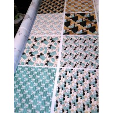 BAVLNĚNÝ PANEL - 35 x 35 cm KOLEKCE TIFFANI  508FC