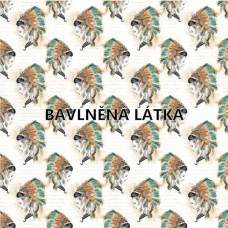 BAVLNĚNÝ PANEL - 35 x 35 cm KOLEKCE BOHO 106FC4A