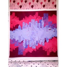 BAVLNĚNÝ PANEL-35 x 35cm KOLEKCE DÍVČÍ NÁKUPY 537FC