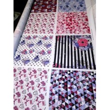 BAVLNĚNÝ PANEL-35 x 35cm KOLEKCE DÍVČÍ NÁKUPY 551FC