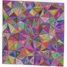 BAVLNĚNÁ LÁTKA - panel 14 x 14 cm  MMK484