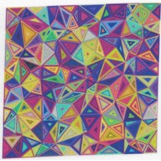 BAVLNĚNÁ LÁTKA - panel 14 x 14 cm  MMK488