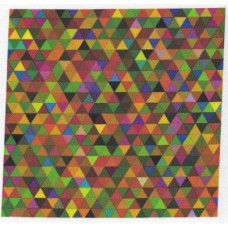 BAVLNĚNÁ LÁTKA - panel 14 x 14 cm  MMK495