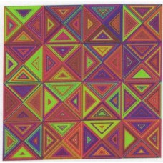 BAVLNĚNÁ LÁTKA - panel 14 x 14 cm  MMK515