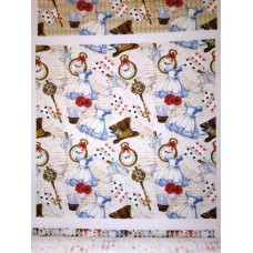 BAVLNĚNÝ PANEL-35 x 35 cm KOLEKCE WONDERLAND 584FC