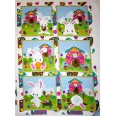 Bavlněný panel 24 x 36 cm - KOLEKCE VELIKONOCE6  VEB80