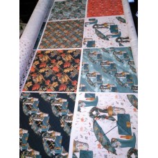 BAVLNĚNÝ PANEL-35 x 35 cm KOLEKCE POZIMNÍ FASHION  600FC