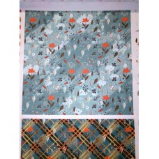 BAVLNĚNÝ PANEL-35 x 35 cm KOLEKCE POZIMNÍ FASHION  601FC