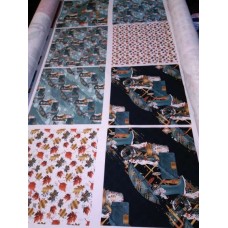 BAVLNĚNÝ PANEL-35 x 35 cm KOLEKCE POZIMNÍ FASHION  606FC