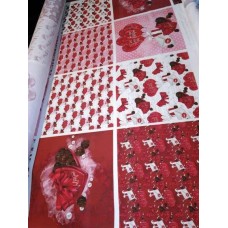 BAVLNĚNÝ PANEL - 35 x 35 cm KOLEKCE LOVE 387FC484