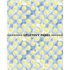Úpletový panel KOLEKCE BOHO CITRON - 60 X 75 CM ÚP94