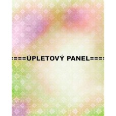 Úpletový panel  - 60 X 75 CM 2ÚPM13