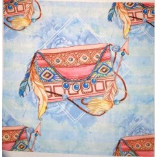 POLYBAVLNA-panel 35x35 cm  BOHO FASHION  PBA37