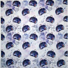 POLYBAVLNA-panel 35x35 cm  ZIMNÍ FASHION  PBA73